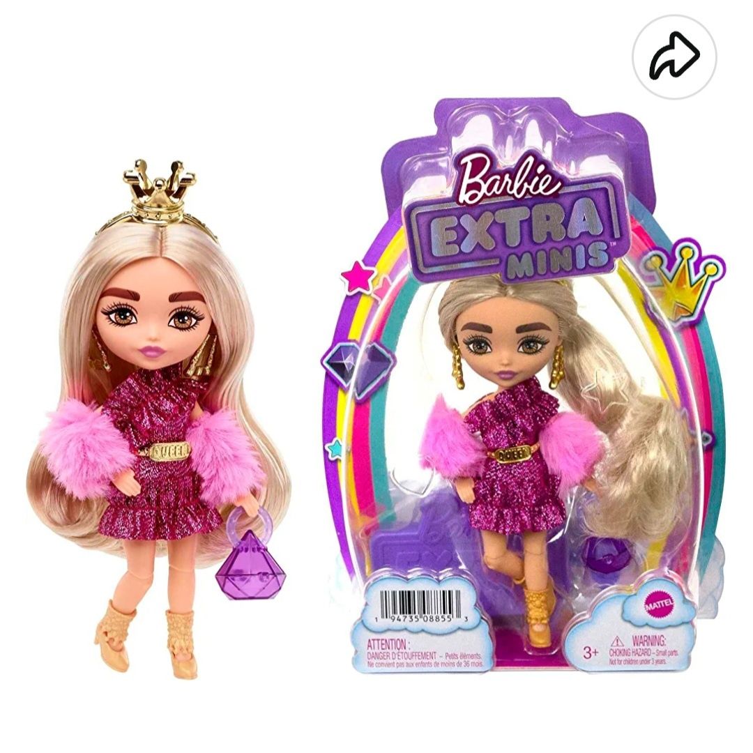 Лялька Barbie Extra Minis Барбі Міні