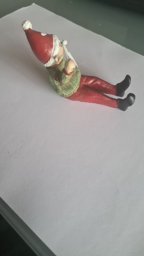 Boneco de natal pintado à mão