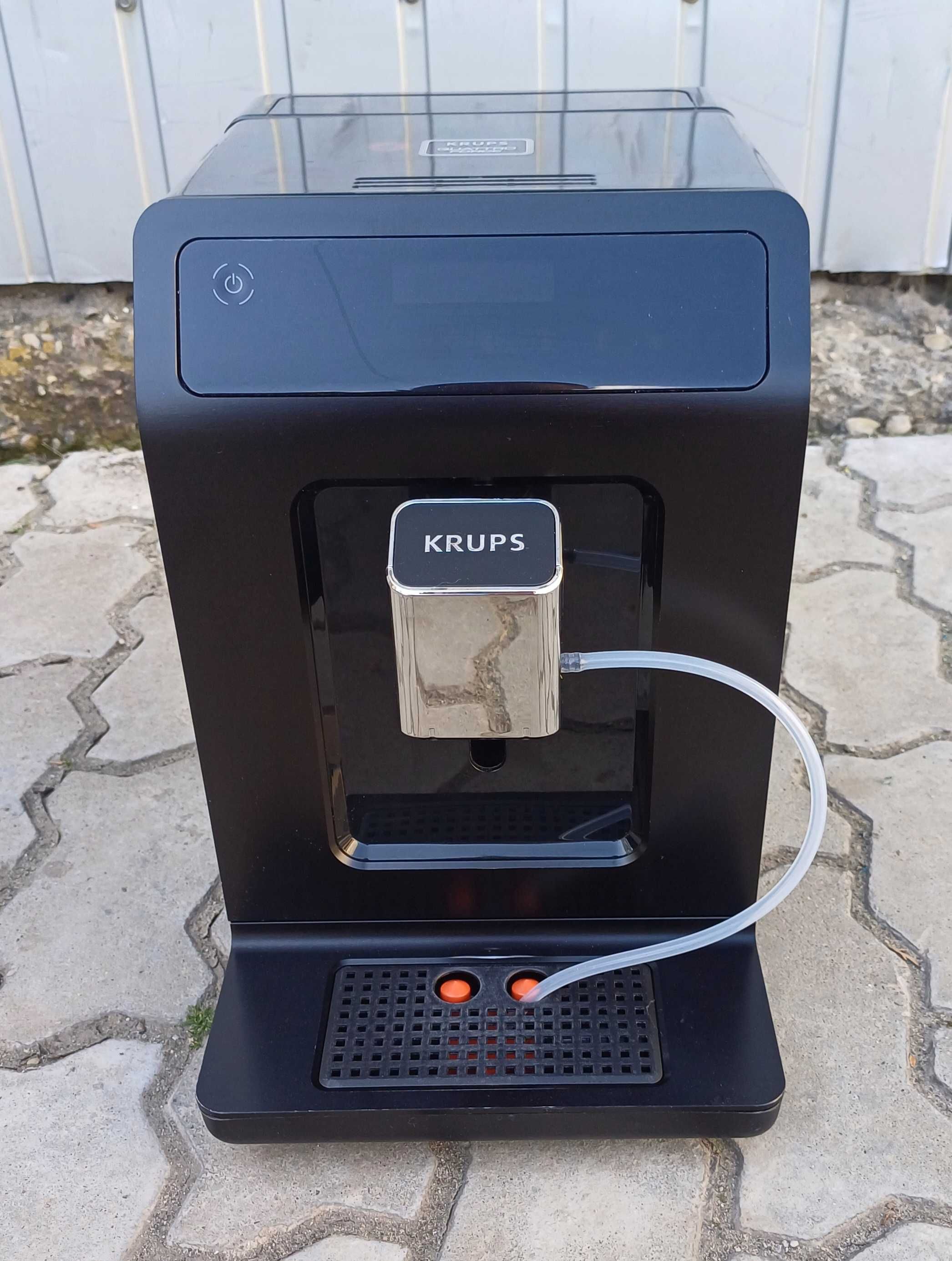 Кавомашина кавоварка Крупс Krups Evidence Plus EA894T10 чорна капучино