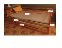 Łóżko dwuosobowe-rozkładane drewniane
