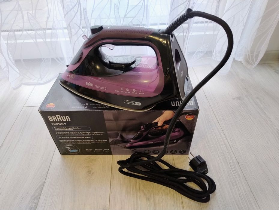 Żelazko Braun TexStyle 9 mało używane, sprawne, stan BDB