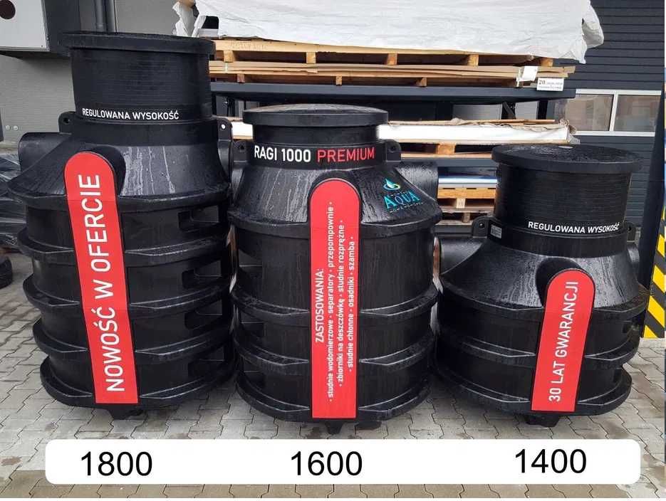 Studnia wodomierzowa / Studzienka wodomierzowa/ ATEST PZH / DN 1000