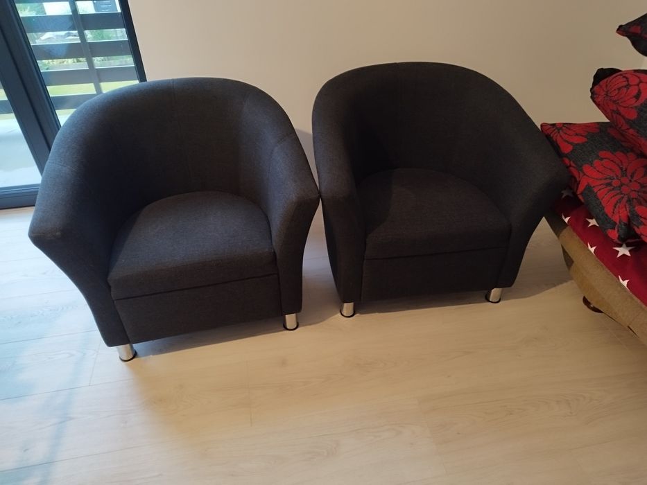 Fotele 2 sztuki jak nowe