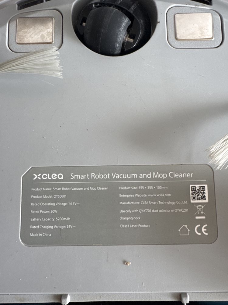 Робот пилосос з базою Xclea H30 Plus