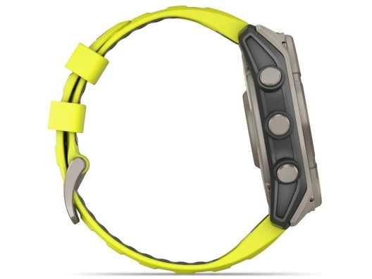 Garmin Fenix 8 51mm Solar Sapphire Titanium w. Amp Yellow/Graphite