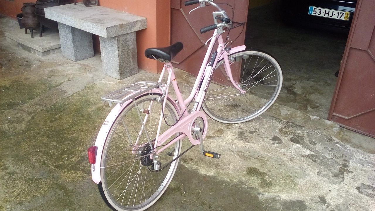 Bicicleta pasteleira.