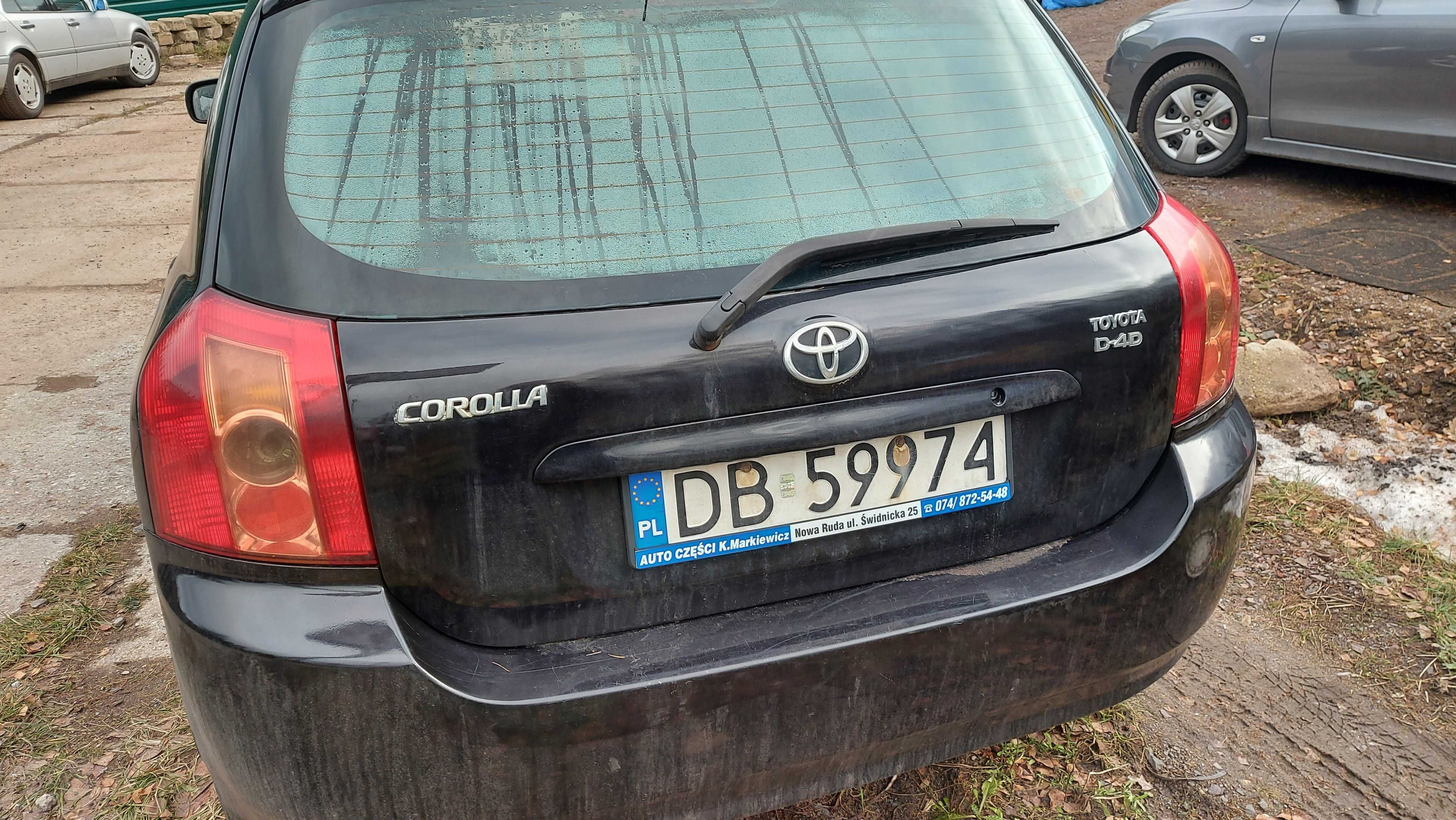 Toyota Corolla E12 Lift 209 klapa tylna hb 5d FV części/dostawa