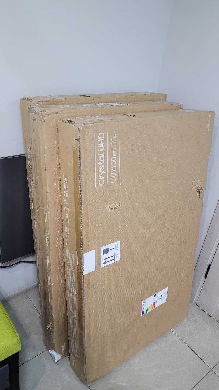 Телевізор Samsung UE50CU7100 – 4K Smart TV, офіційна локалізація 3 шт.