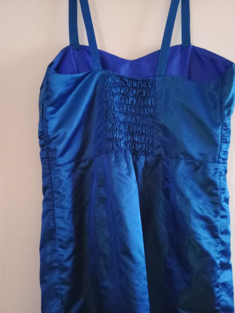 Vestido cor azul