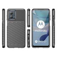 Etui Motorola Moto G53 Thunder Case Silicon Czarne