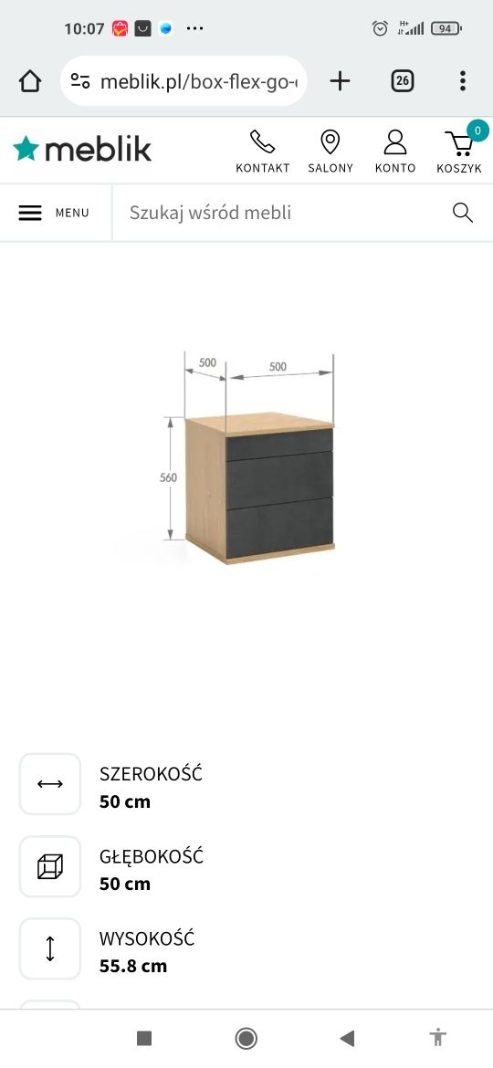 Meble młodzieżowe marki Meblik. nowe złożone