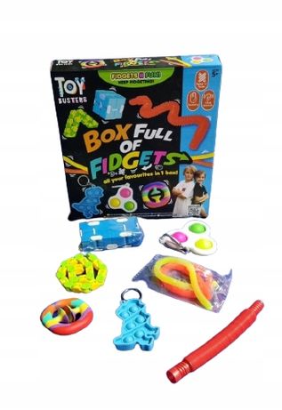 Zestaw Zabawek Antystresowych Fidget Mega Box 8Szt