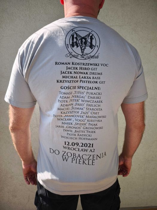 Koszulka Kat i Roman Kostrzewski Do zobaczenia w piekle + autografy