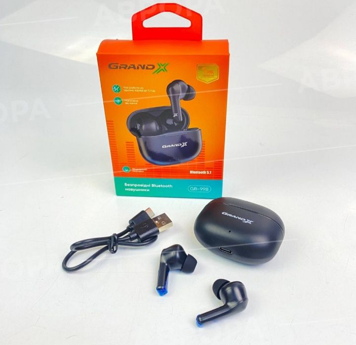 Продам Bluetooth навушники Grand X!