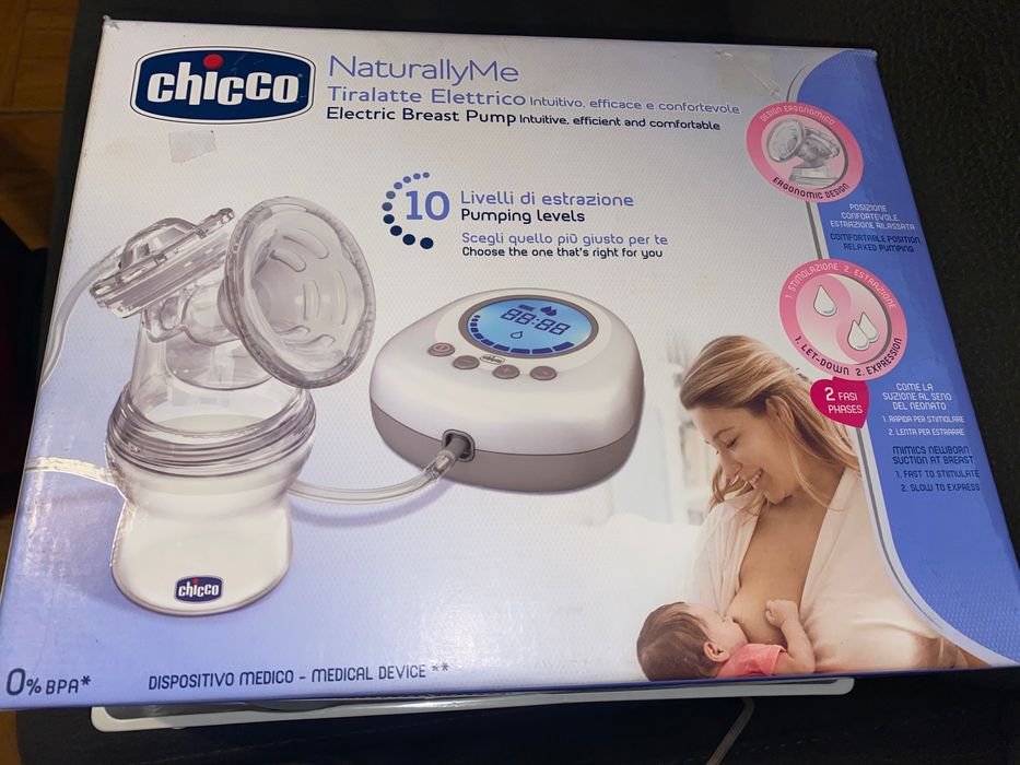 Bomba elétrica para extração de leite