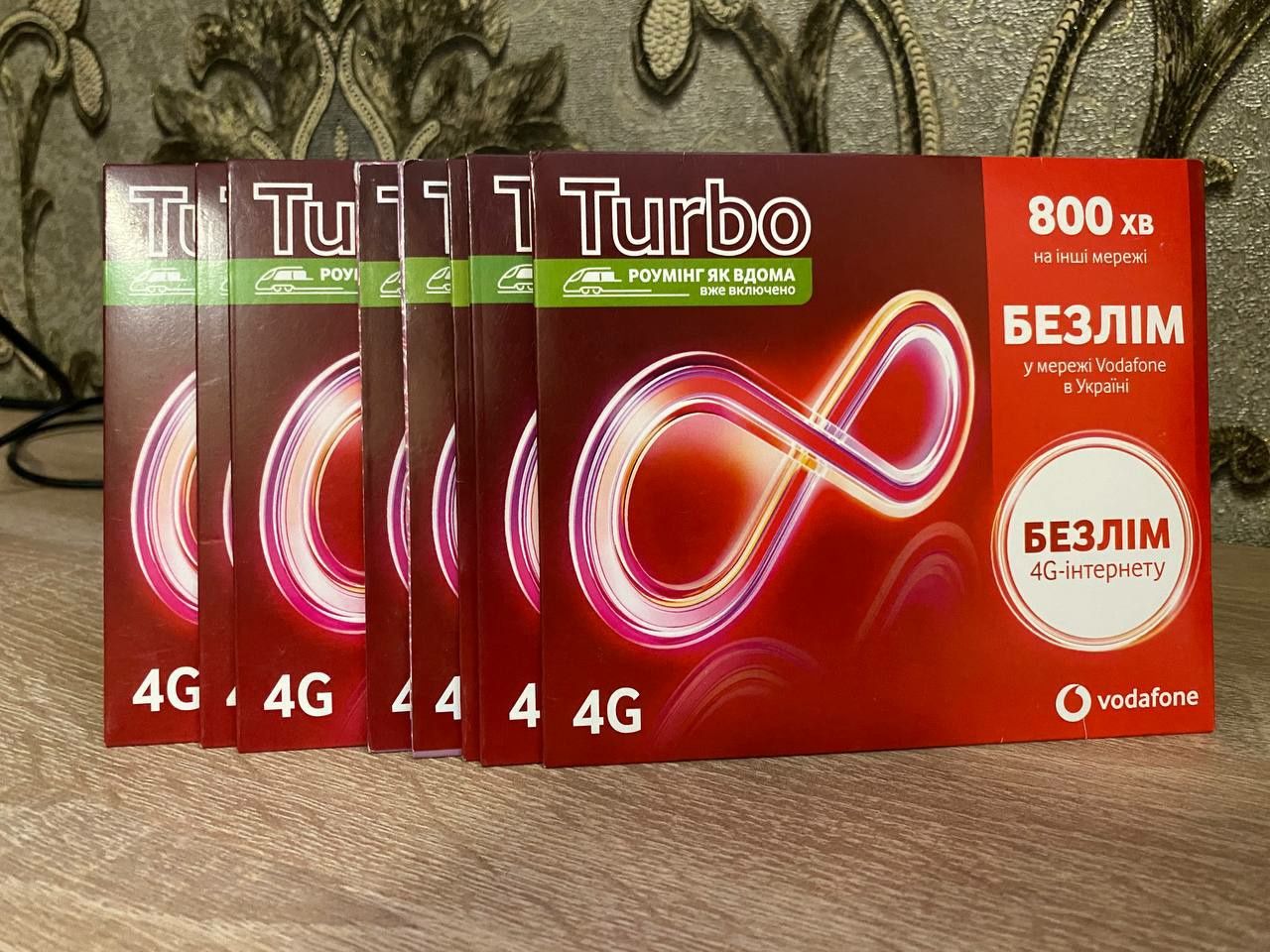 Стартові пакети Vodafone Turbo