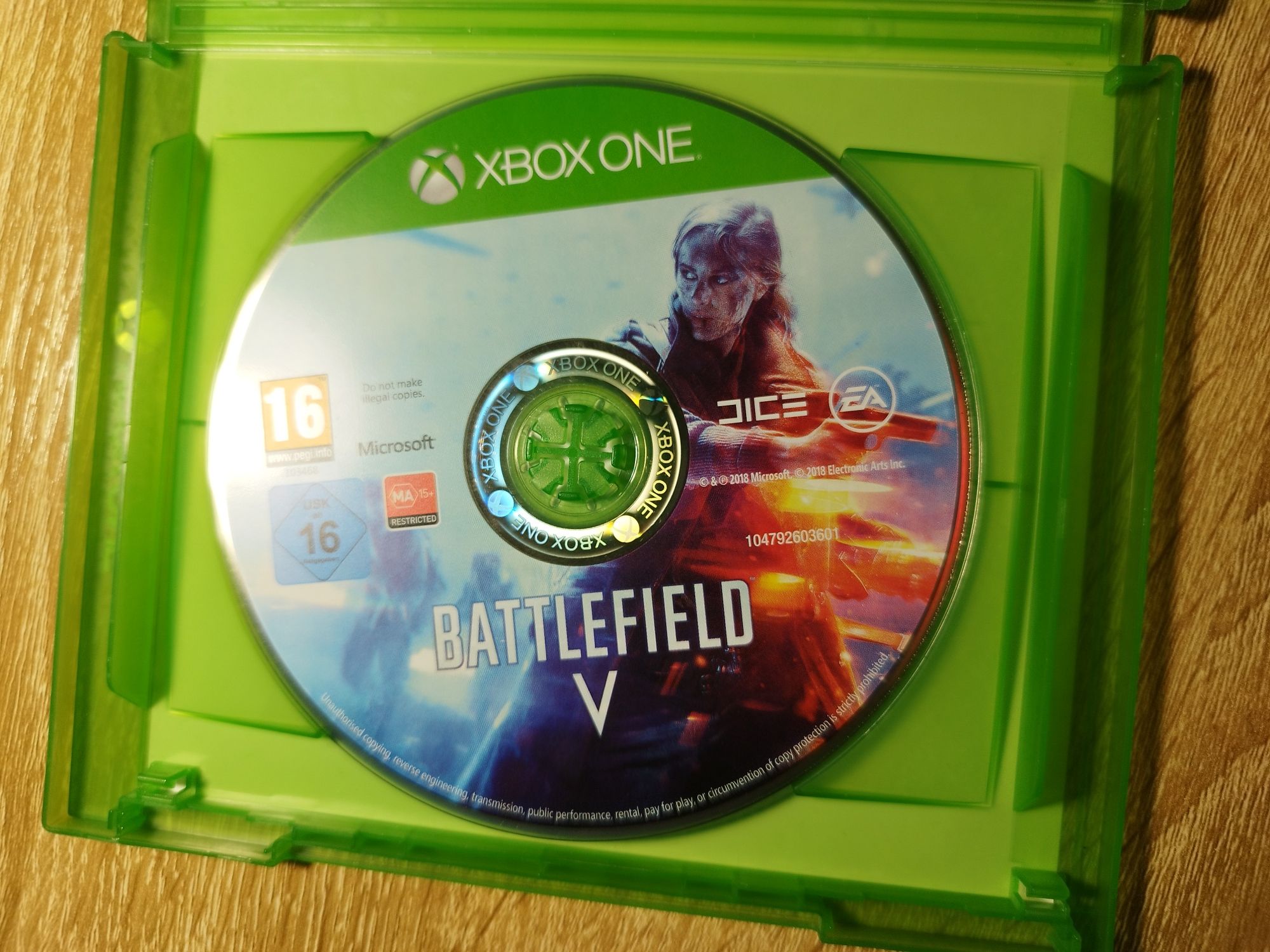Battlefield V na xbox one