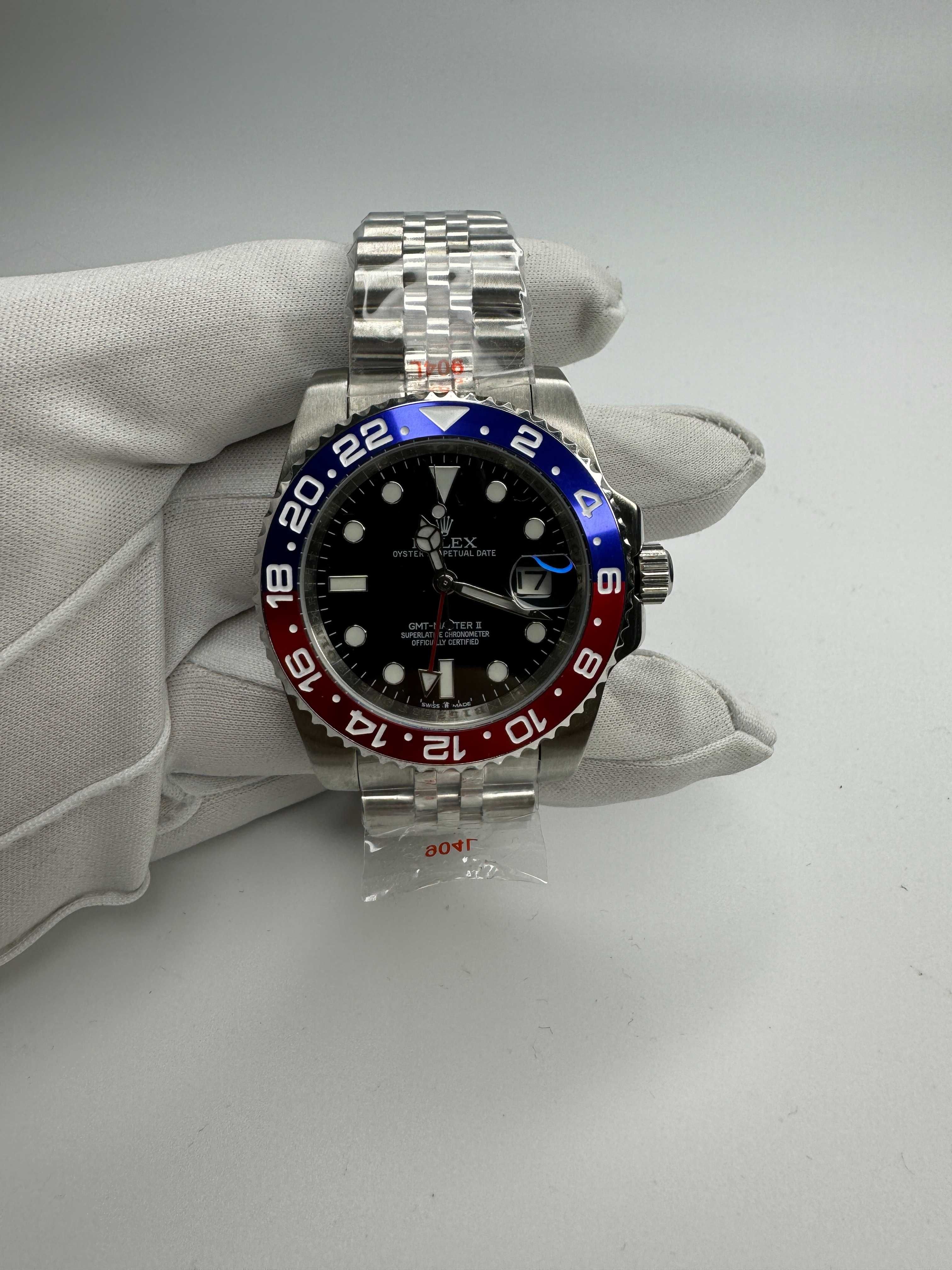 Zegarek Rolex GMT "Pepsi", black