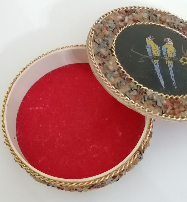 Conjunto  de decoração quadro de borboletas + Guarda jóias