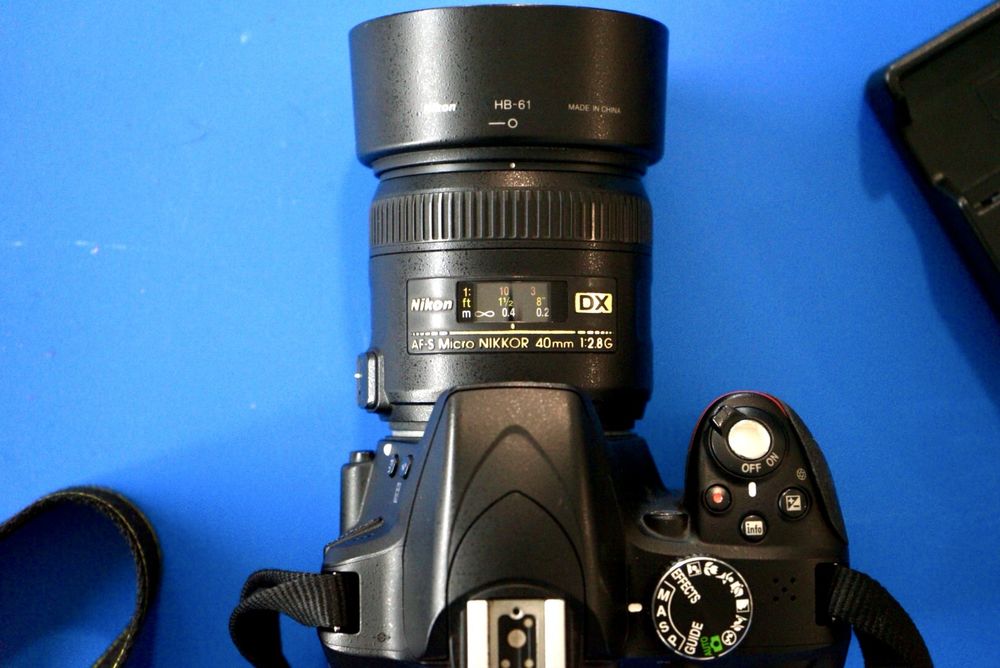 Objetiva Nikon 40mm 2.8