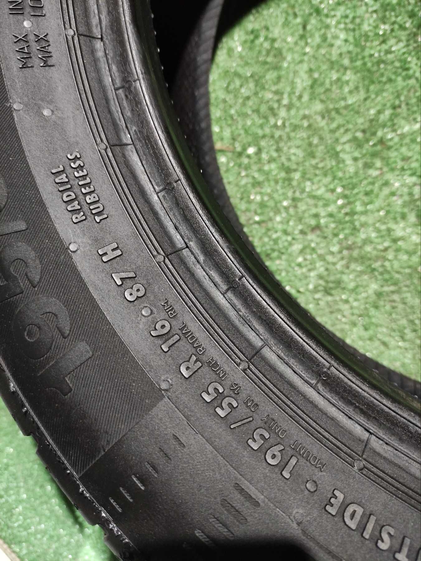 Шини Continental EcoContact 5 195/55R16 Комплект Літні Нові Оригінал