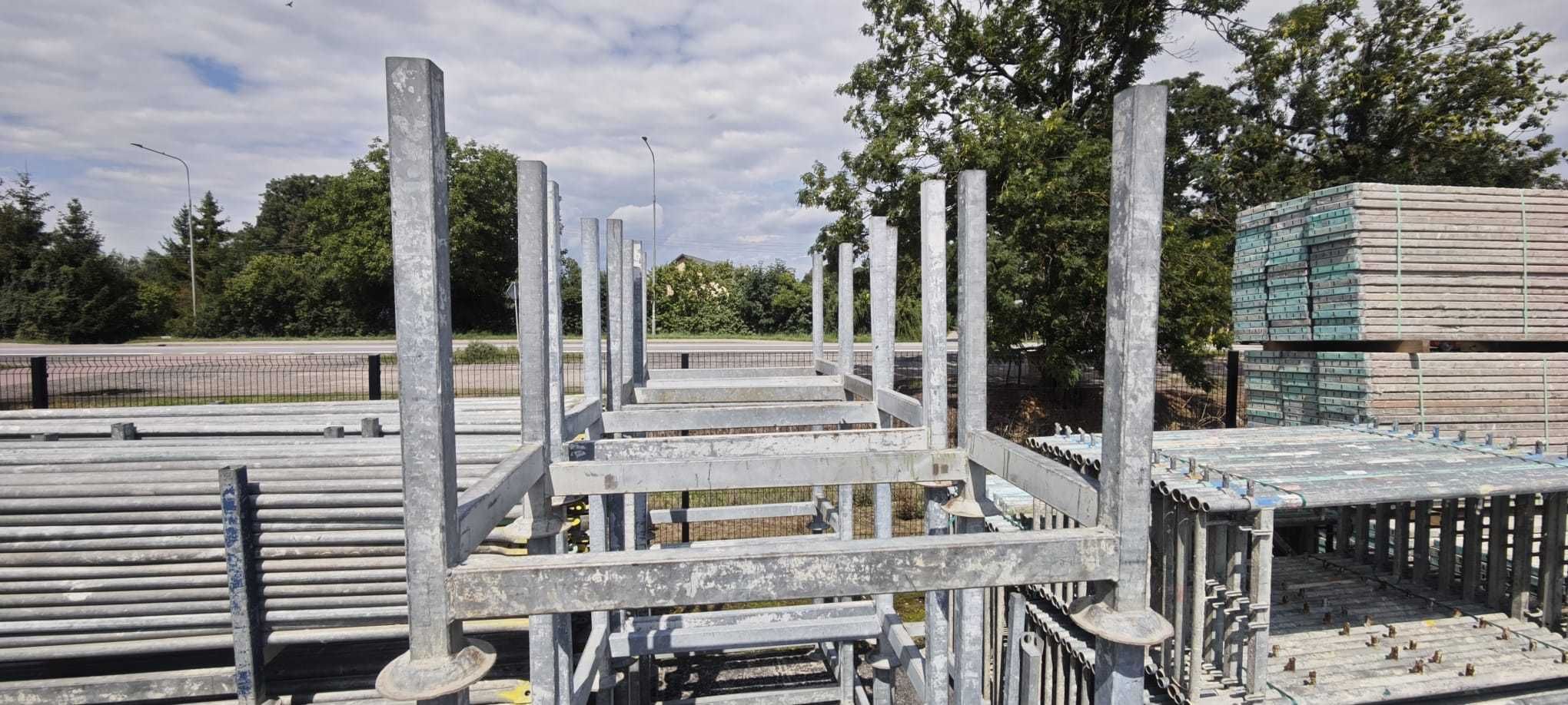 Kosze modułowe ocynk kosz transportowy na stemple rusztowanie podpory