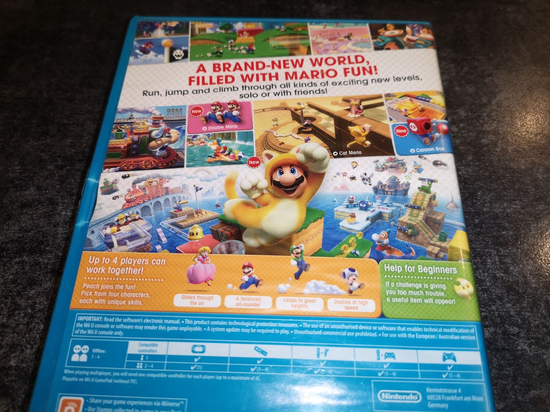 Super Mario 3D World Wii U Nintendo gra ANG (sklep)