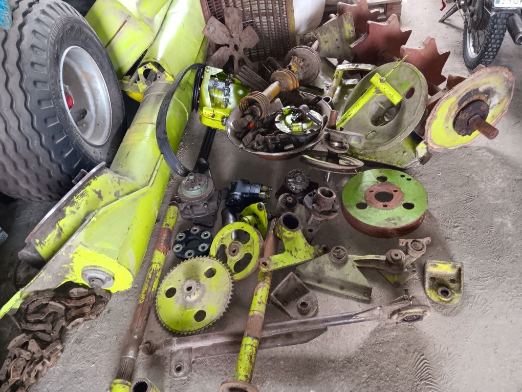 Części claas dominator 76 .66 rura pompa i wiele innych