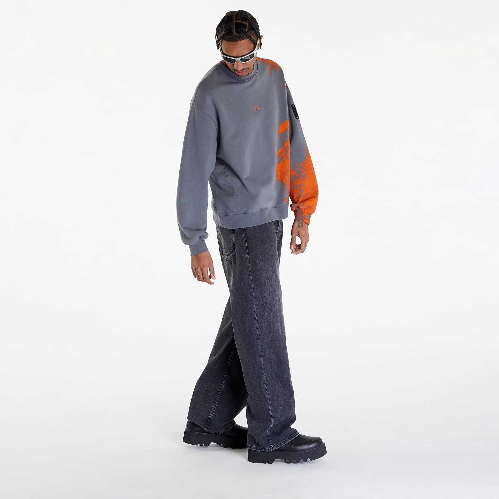 Світшот A-Cold-Wall SS24 Brushstroke Crewneck Slate