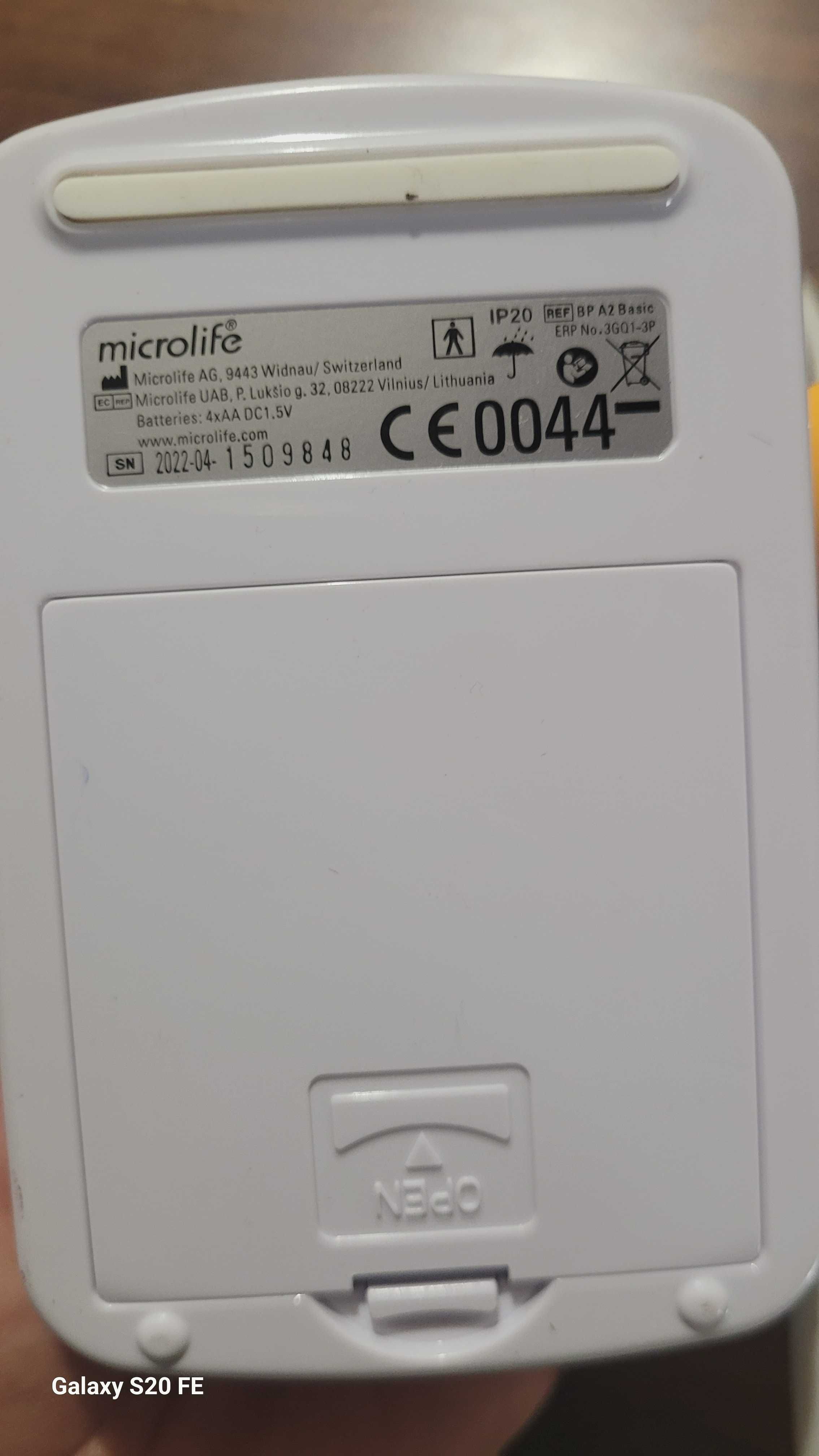 Microlife BP A2 Basic Ciśnieniomierz automatyczny + Zasilacz