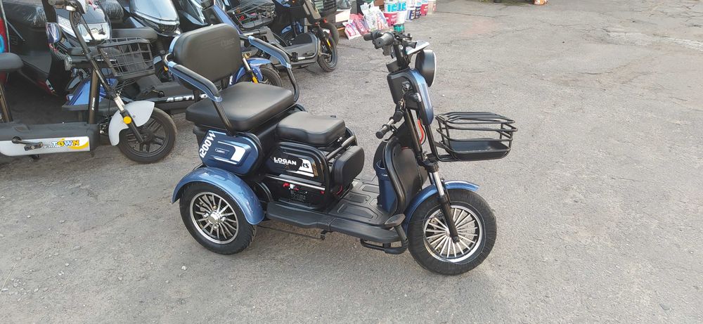 Электротрайк Corso Logan RS 1200W/72V/23AH
