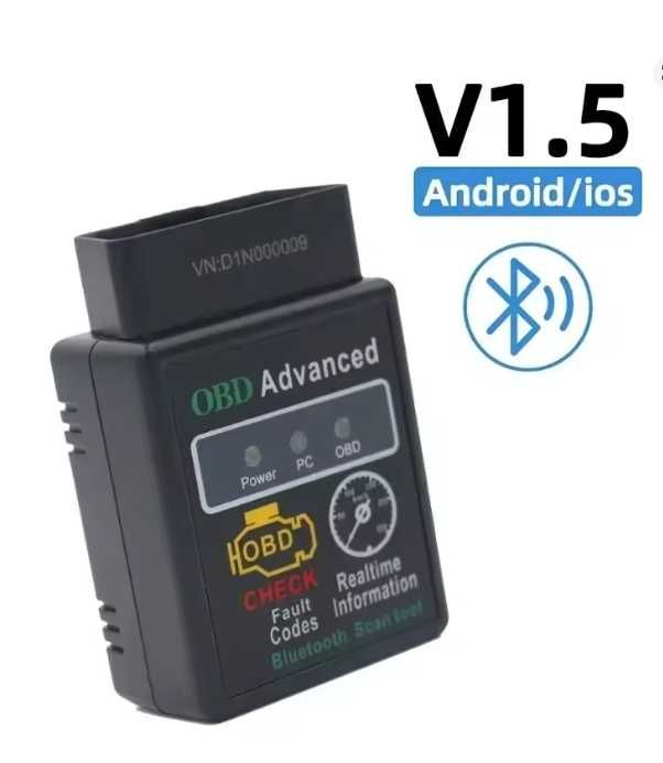 OBD 2 car scaner ELM 327 V1.5 сканер обд 2 версія 1,5