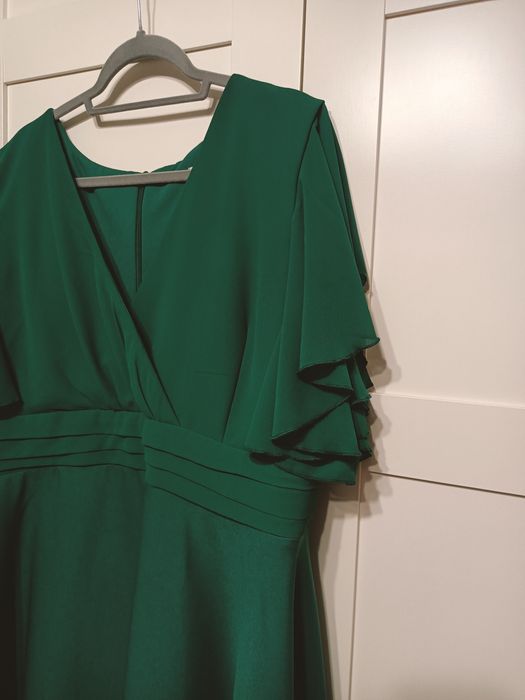 Marconi fashion obłędna sukienka nowa z metkami plus size butelkowa