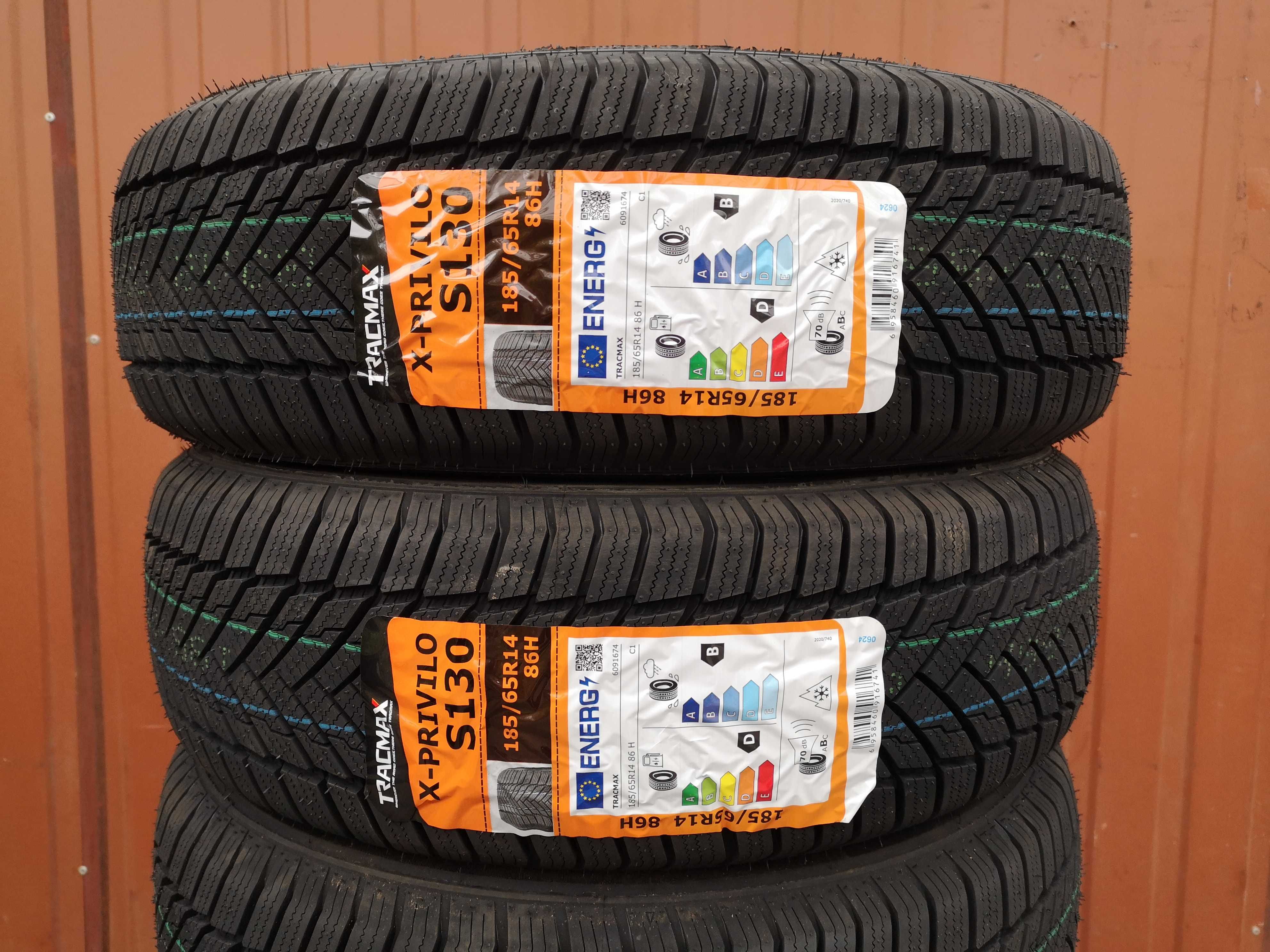 185/65 R14 86H - Tracmax X-Privilo S130 (4 sztuki) NOWE