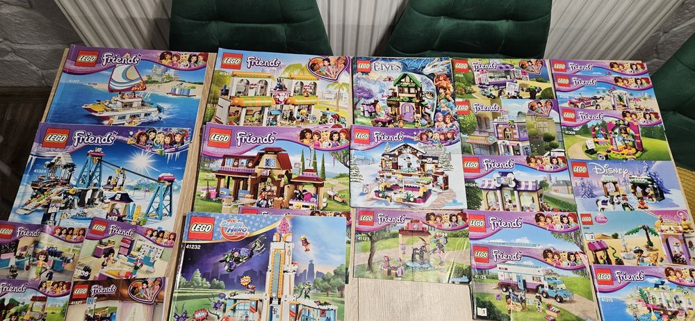 Lego 26 zestawów friends, Disney, elves, dc super hero