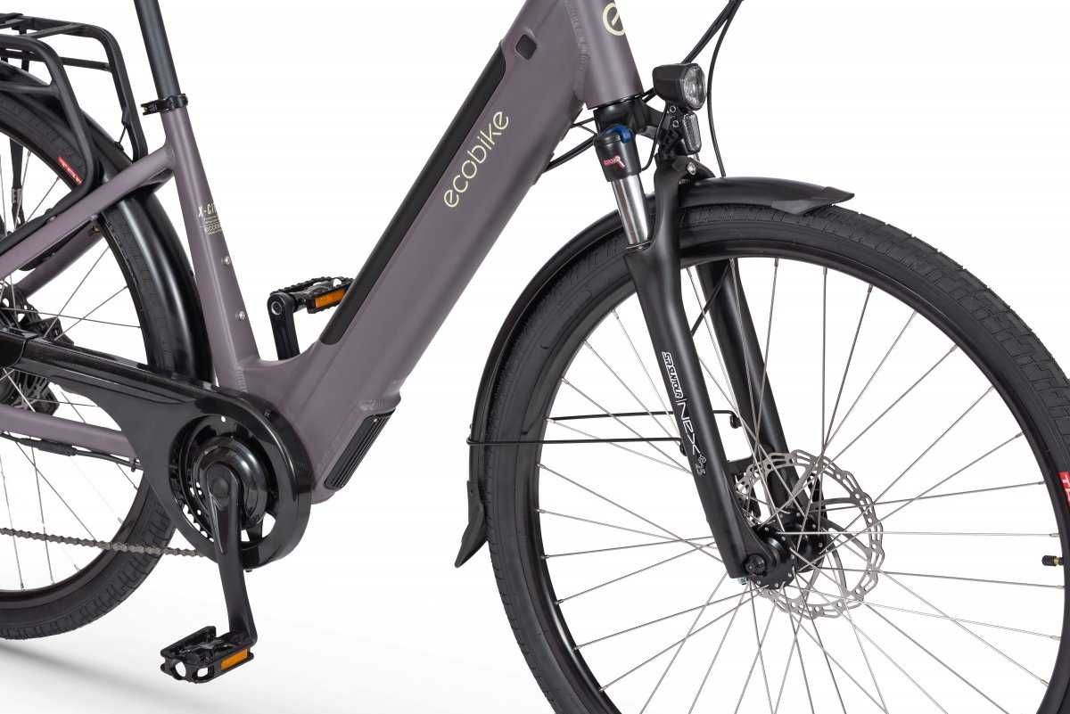 Rower elektryczny Ecobike X-City Coffee 45Nn Rozm S 504Wh Raty 0%