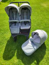 Valco snap baby duo sport szary melanż + 1 gondola