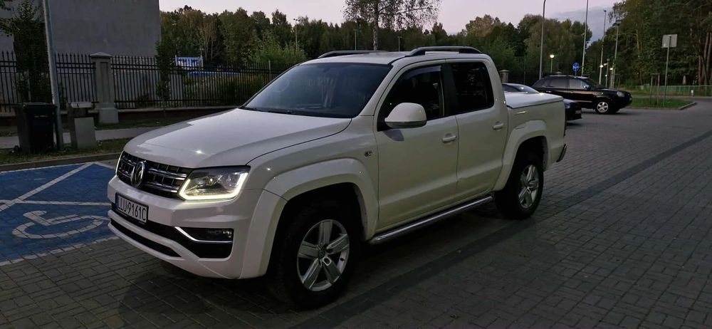 Volkswagen Amarok 3.0 TDI V6 automat hak 3,5 tony blokada mostu navi ledy STAN IDEALNY