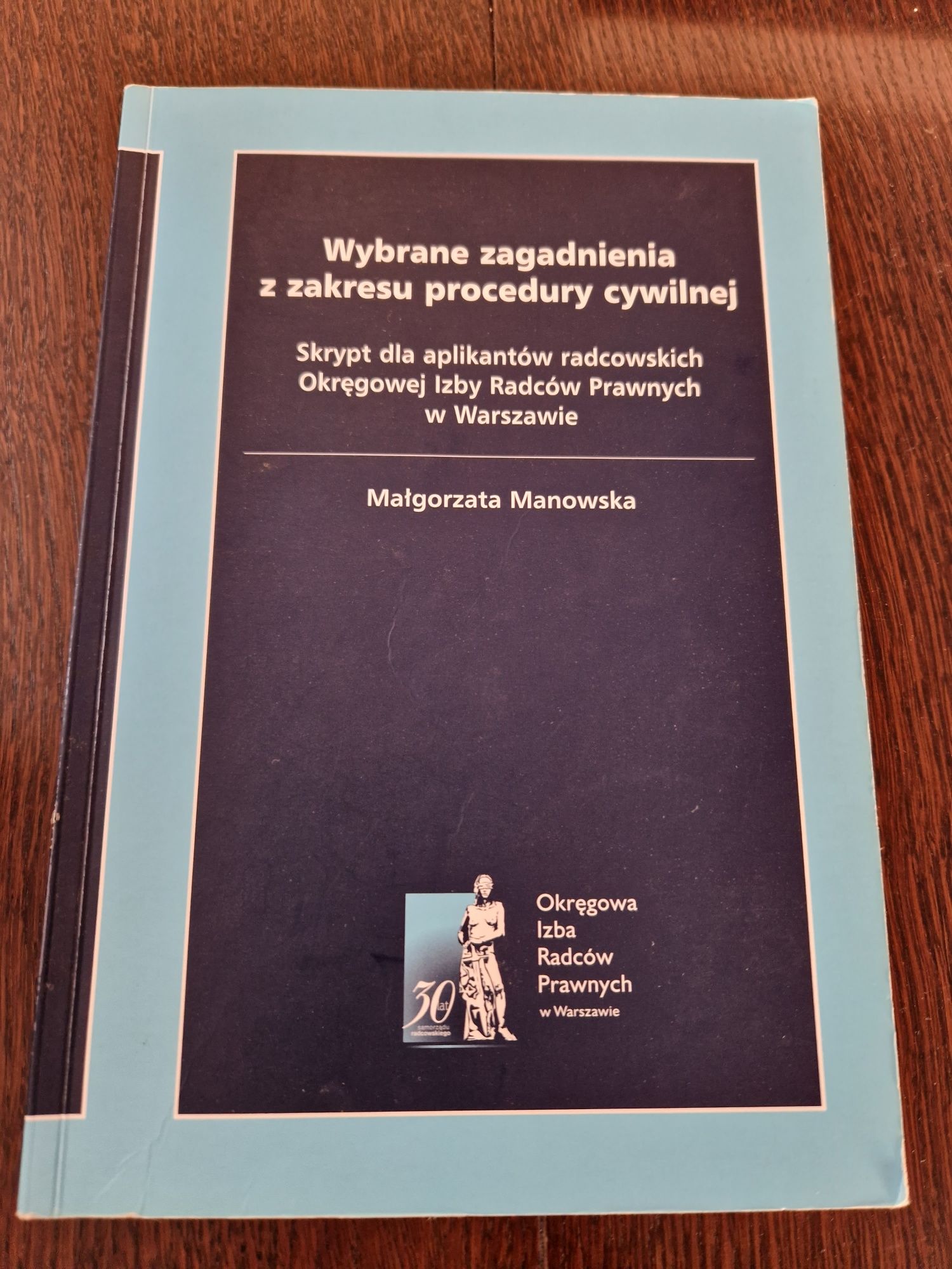 Książka Wybrane zagadnienia z zakresu procedury cywilnej Manowska