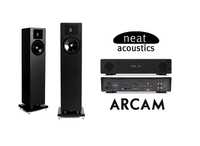 Neat Acoustics Elite Classic Kolumny Arcam Radia A15 Wzmacniacz SKLEP