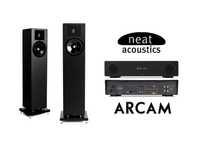 Neat Acoustics Elite Classic Kolumny Arcam Radia A15 Wzmacniacz SKLEP