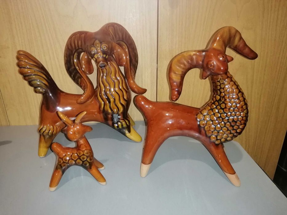 Статуэтки Добрые звери Майолика