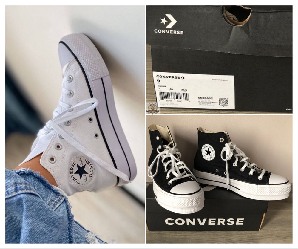 Оригинальные высокие кеды Converse Chuck Taylor High Sole ORIGINAL