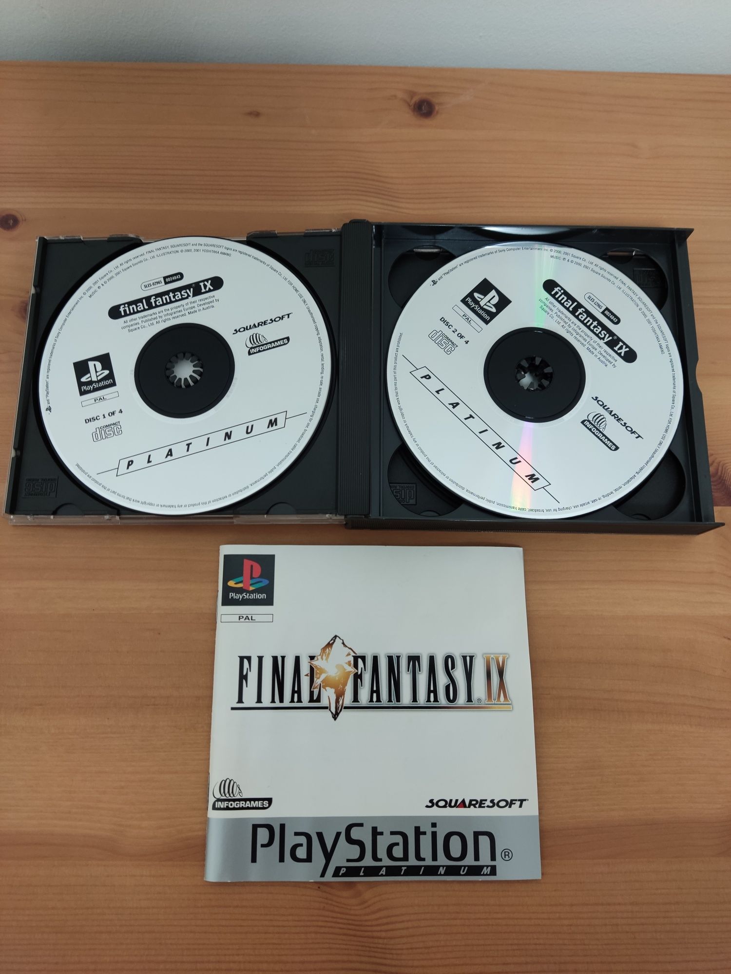 Jogo Final Fantasy IX para Playstation One