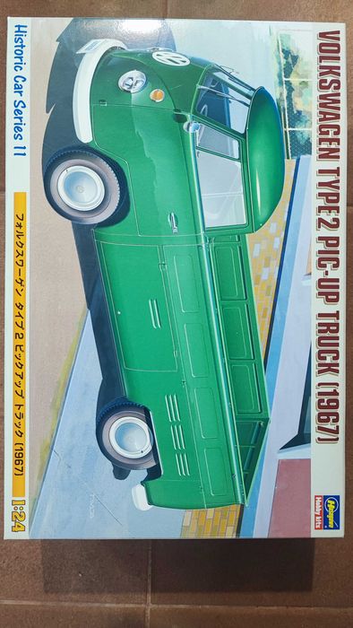 Modelismo Hasegawa 21211 VW T1 Pick-Up Truck - Escala 1:24 Novo Selado
