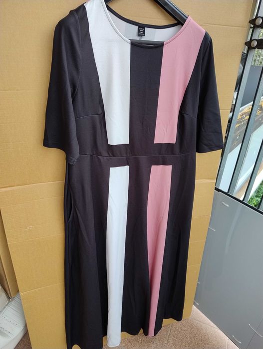 Garnitur ze spódnicą Zestaw brązowy garsonka sukienka żakiet maryna