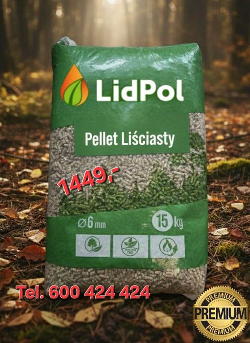 Pellet pelet LIŚCIASTY 100%   mega kaloryczny HIT