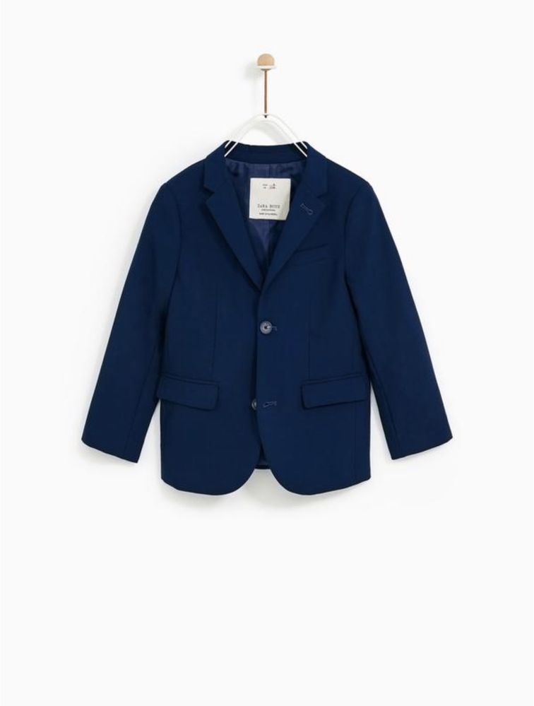 Піджак Zara р. 152 синій reserved benetton