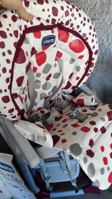 Chicco cadeira papa polly progres5 cherry