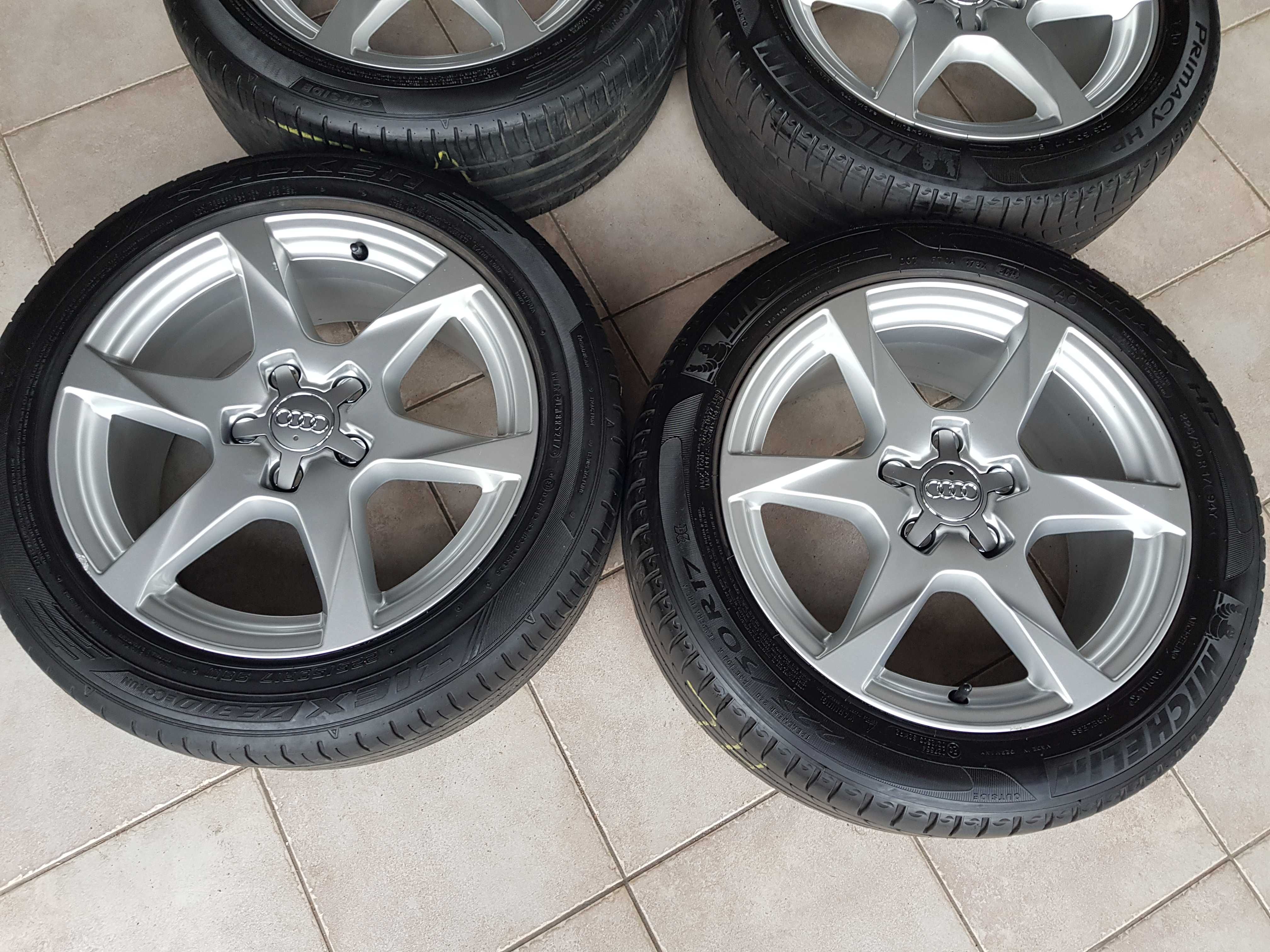 Felgi aluminiowe koła Audi A4 B8 7,5x17 et45 5x112 A6 c6 225/50/17